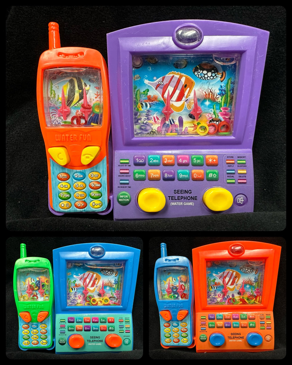 OLD SCHOOL WATER GAME IN SHAPE OF A PHONE. NO BATTERIES NEEDED. - Lil Monkey Boutique