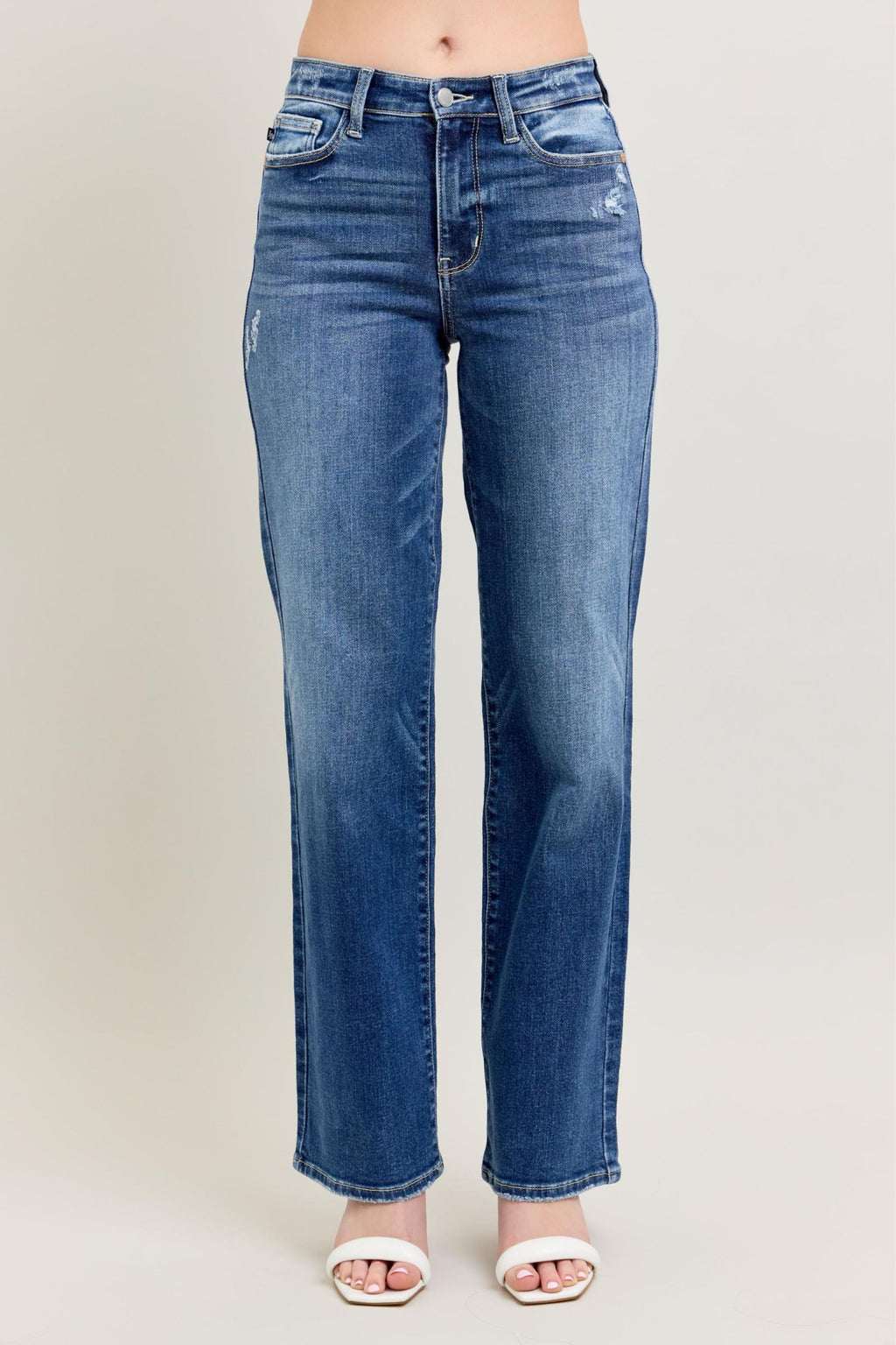 Judy Blue High Waist 90's Straight Leg Jeans