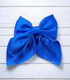 Beautiful Satin Coquette Bows With Tails - Lil Monkey Boutique