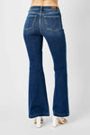 JUDY BLUE HIGH WAIST ANGLED SIDE SEAM DETAIL FLARE JEANS - Lil Monkey Boutique