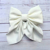 Beautiful Satin Coquette Bows With Tails - Lil Monkey Boutique