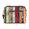 Genuine Leather Colorful Petal Crossbody Sling - Lil Monkey Boutique