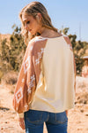 Western Patch Long Sleeve Top