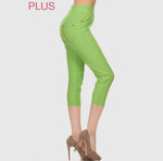 VERY COMFORTABLE CAPRI LENGTH JEGGINGS