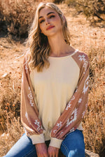 Western Patch Long Sleeve Top