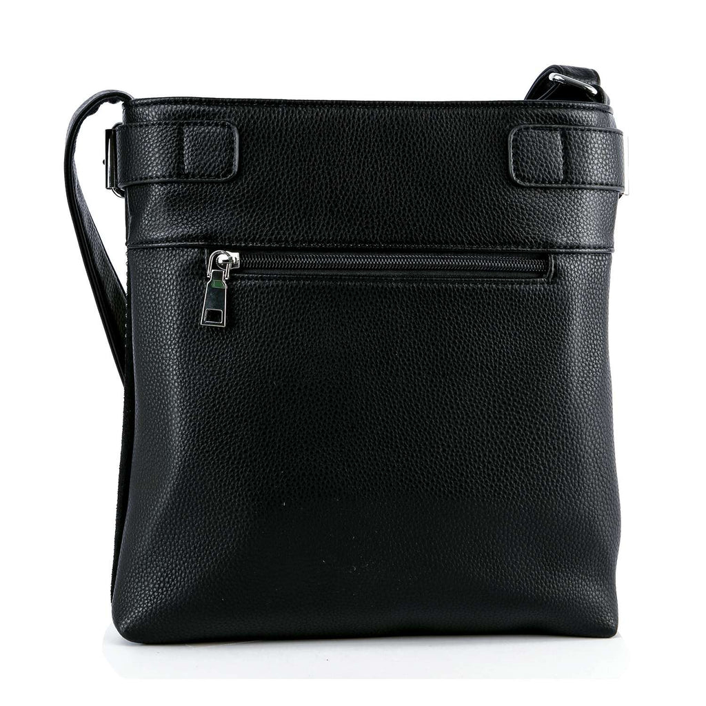 Leopard Print Sparkling Stone Crossbody Messenger Handbag - Lil Monkey Boutique