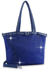 Belted Rhinestone Covered Beautiful Handbag - Lil Monkey Boutique