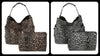 Animal Print Hobo Handbag Set - Lil Monkey Boutique
