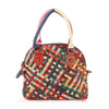 Genuine Leather Colorful Woven Satchel - Lil Monkey Boutique