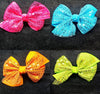 SMALL SEQUINS BOWS (roughly 3in) - Lil Monkey Boutique