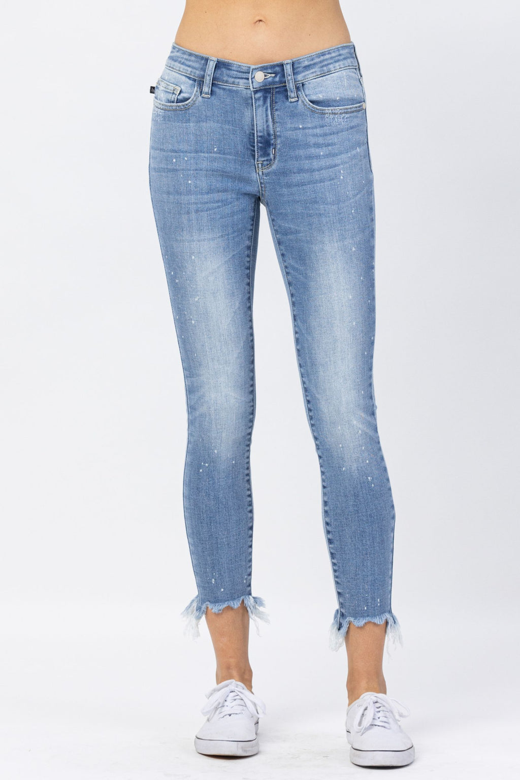 Judy Blue REG/CURVY Handsand Skinny Jeans FINAL SALE - Madi Savvy Boutique