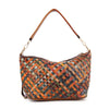 Genuine Leather Woven Shoulder Bag - Lil Monkey Boutique