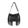 Modern Union Jack Studded Design Fringe Shoulder Bag - Lil Monkey Boutique