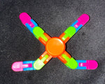 Wacky Tracks Snap And Click Fidget Spinner Toys - Lil Monkey Boutique