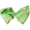 POLKA DOT BLING BOWS (roughly 7in) - Lil Monkey Boutique