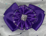 SMALL BLING BOW (roughly 4in) - Lil Monkey Boutique