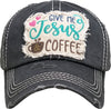 Give Me Jesus & Coffee Hats - Lil Monkey Boutique