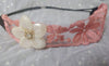 LACE HEADBANDS WITH FLOWER - Lil Monkey Boutique