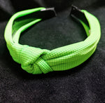 SOLID COLOR NEON KNOTTED HEADBAND - Lil Monkey Boutique