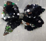 SEQUINS BLING BOWS (ROUGHLY 4") - Lil Monkey Boutique