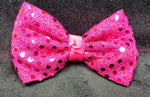 SPARKLY BOW TIE BOWS (ROUGHLY 3") - Lil Monkey Boutique