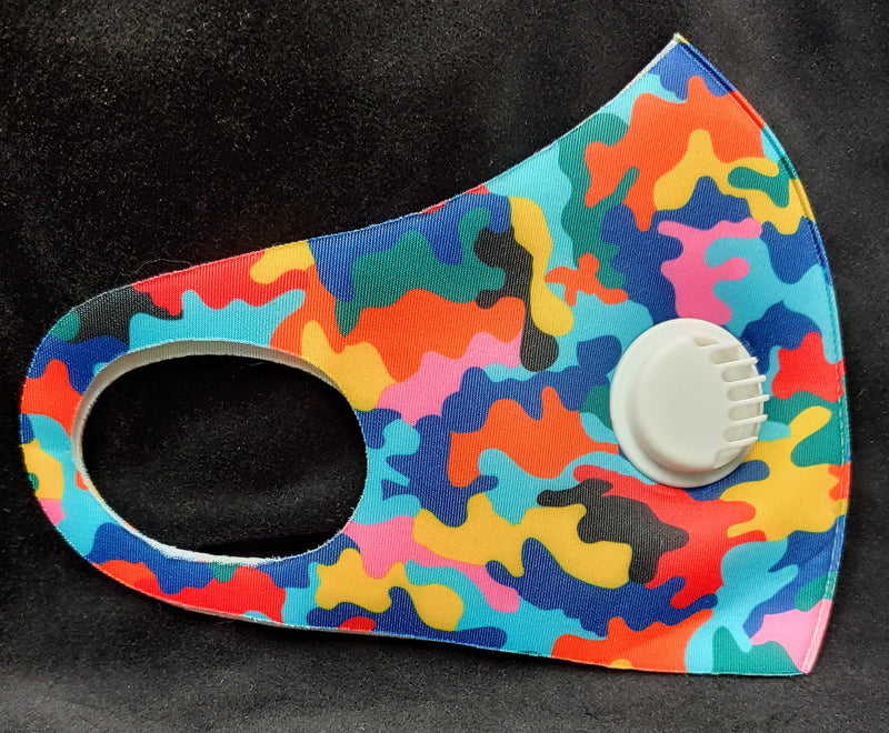 TYE DYE THICKER POLY MASKS WITH FILTERS - Lil Monkey Boutique