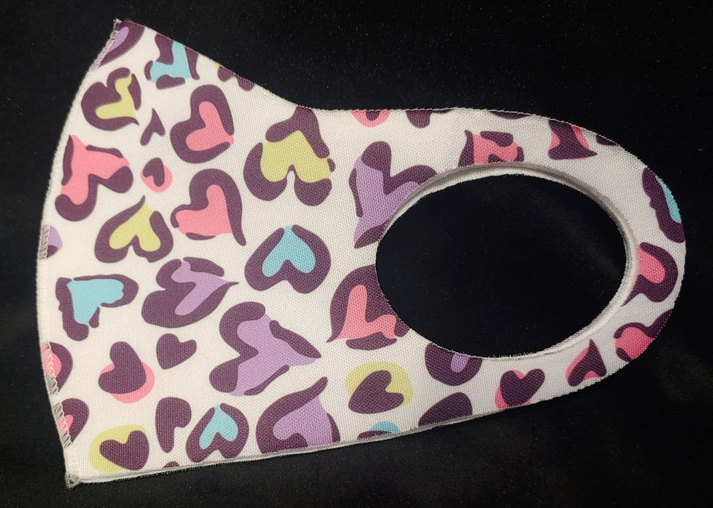 HEART THEMED THICKER POLY MASKS - Lil Monkey Boutique