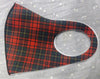 PLAID THICKER POLY MASKS IN 5 PRINTS - Lil Monkey Boutique