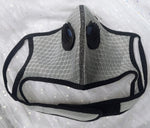 SOLID COLOR CLOTH MASKS WITH DUAL OUTSIDE FILTERS, INSIDE FILTER, ADJUSTABLE STRAPS, ADJUSTABLE NOSE GUARD, & VELCRO TO SECURE FIT - Lil Monkey Boutique