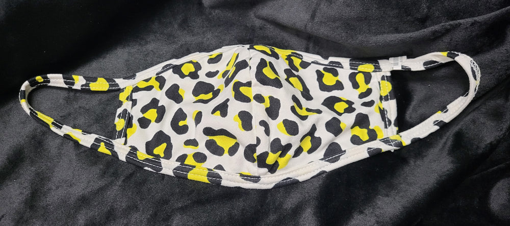 WHITE AND YELLOW LEOPARD