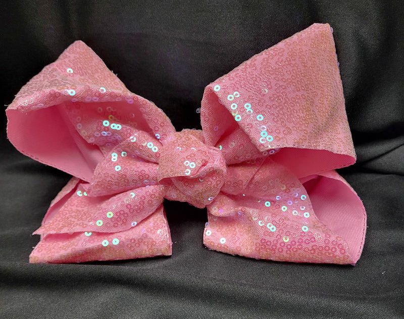 JUMBO SEQUIN BOWS (ROUGHLY 8") - Lil Monkey Boutique