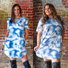 SHORT SLEEVE DRESS WITH POCKETS IN VARIOUS PRINTS - Lil Monkey Boutique