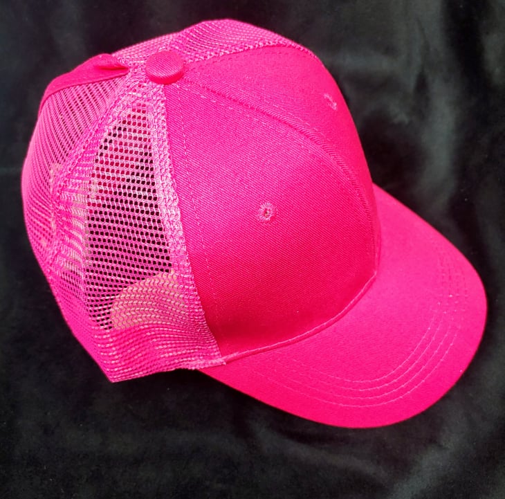 SOLID COLOR PONY HATS IN VARIOUS COLORS - Lil Monkey Boutique