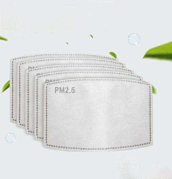 Mask Filter PM 2.5, Activated Carbon Filter Insert With 5 Layer Filtration For Cloth Mask - Lil Monkey Boutique
