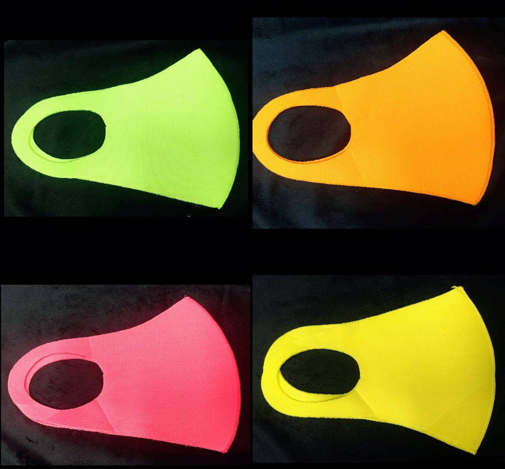 NEON THICKER POLY MASKS - Lil Monkey Boutique