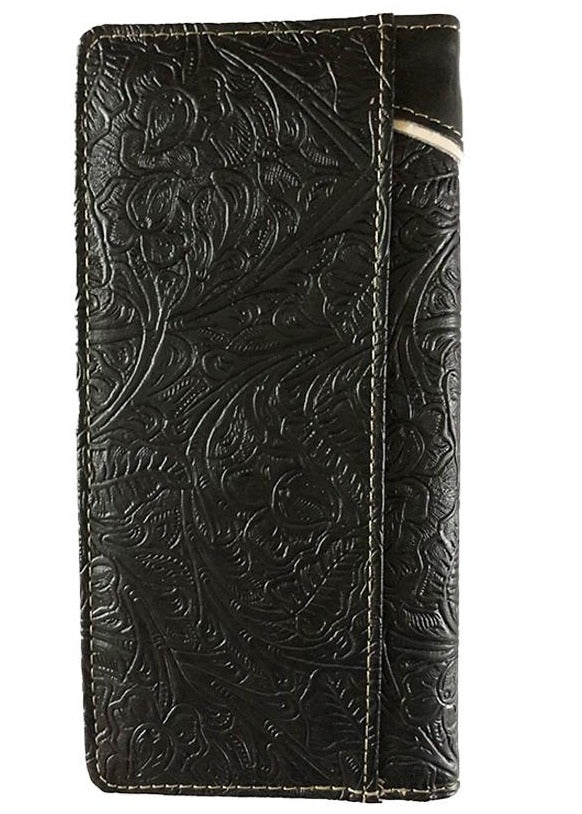 MENS WESTERN WALLET WITH MOTHER MARY CONCHO OR UNISEX CHECK BOOK WALLET - Lil Monkey Boutique