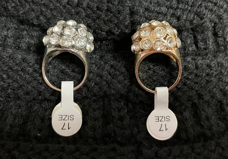BALL BLING DOME RINGS - Lil Monkey Boutique