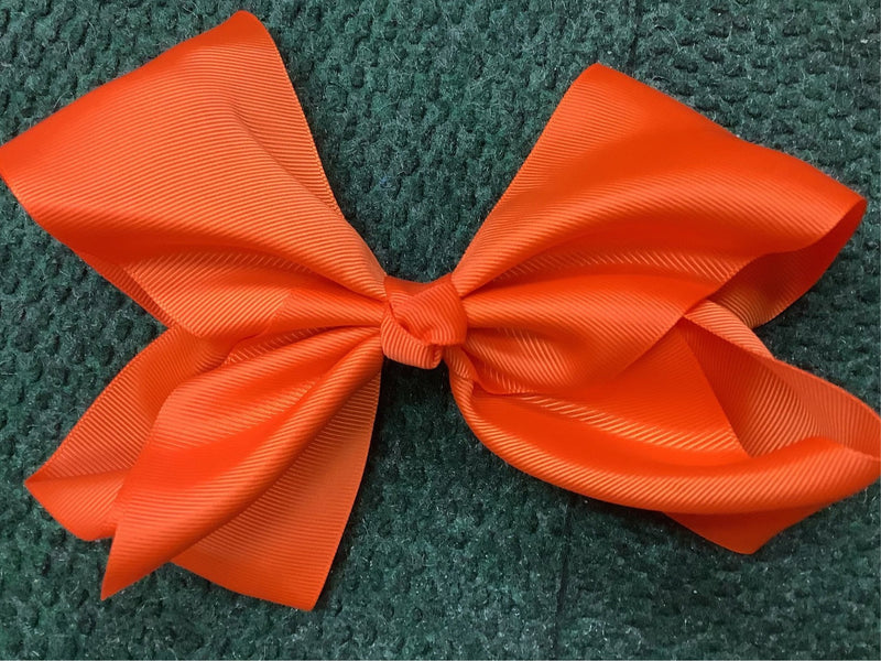 JUMBO SOLID BOWS (roughly 8 in) - Lil Monkey Boutique