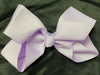 5" ROUGHLY SOLID COLOR BOWS IN NUMEROUS COLORS (LARGE) - Lil Monkey Boutique