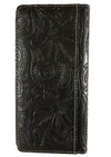 MENS WESTERN WALLET WITH LONGHORN CONCHO OR UNISEX CHECK BOOK WALLET - Lil Monkey Boutique