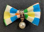 CHECKERED BOW (ROUGHLY 3”) - Lil Monkey Boutique