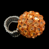 ROUND BALL JEWELED RING - Lil Monkey Boutique