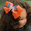 UNICORN FIGURE BOW (roughly 6in) - Lil Monkey Boutique