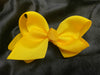 4" ROUGHLY SOLID COLOR BOWS IN NUMEROUS COLORS (MEDIUM) - Lil Monkey Boutique