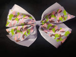 CAMO BOWS (roughly 6in) - Lil Monkey Boutique