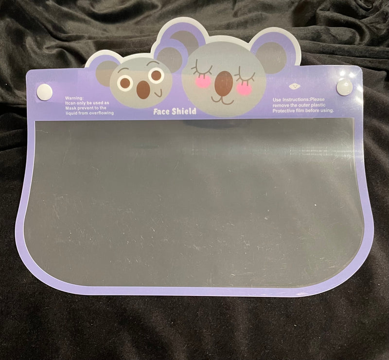 FUN ANIMAL FACE SHIELDS FOR KIDS - Lil Monkey Boutique