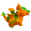 DINOSAUR / DRAGON SQUEEZE TOY THAT LIGHTS UP (ROUGHLY 3") - Lil Monkey Boutique