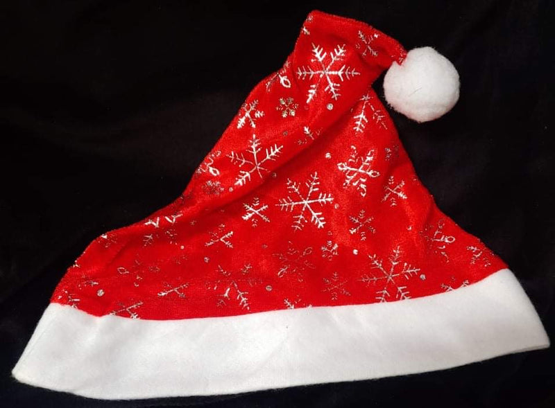 CHRISTMAS SANTA SNOWFLAKES STARS REINDEER OR SNOWMEN HATS - Lil Monkey Boutique