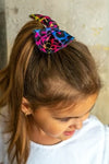 BOW HAIR TIE IN VARIOUS PRINTS - Lil Monkey Boutique
