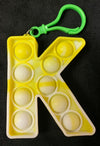 A-K TIE DYE ALPHABET TOY KEYCHAINS (OTHER LETTERS ARE L-V AND W-Z ON WEBSITE)